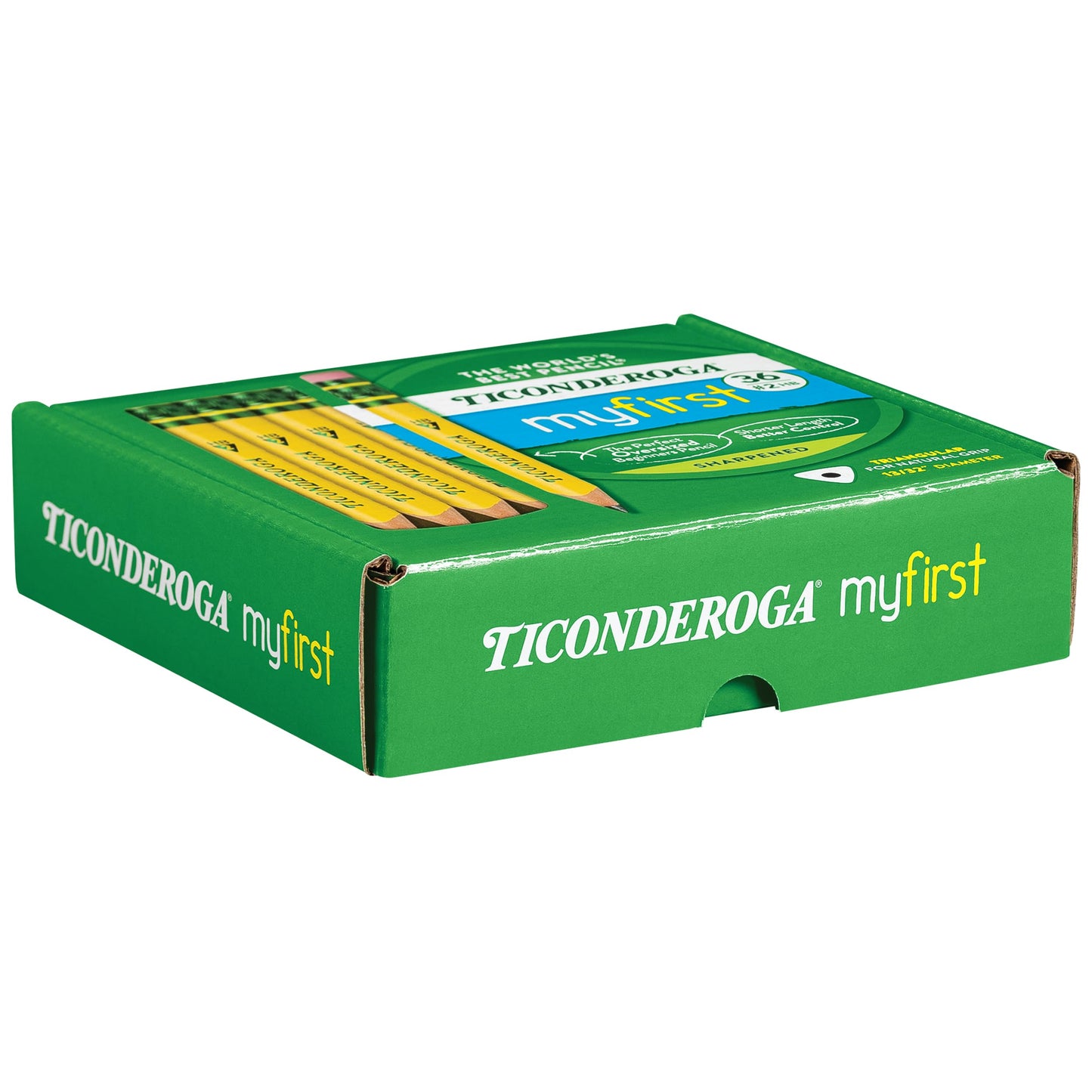 Ticonderoga My First Triangular Pencils, 36 Count