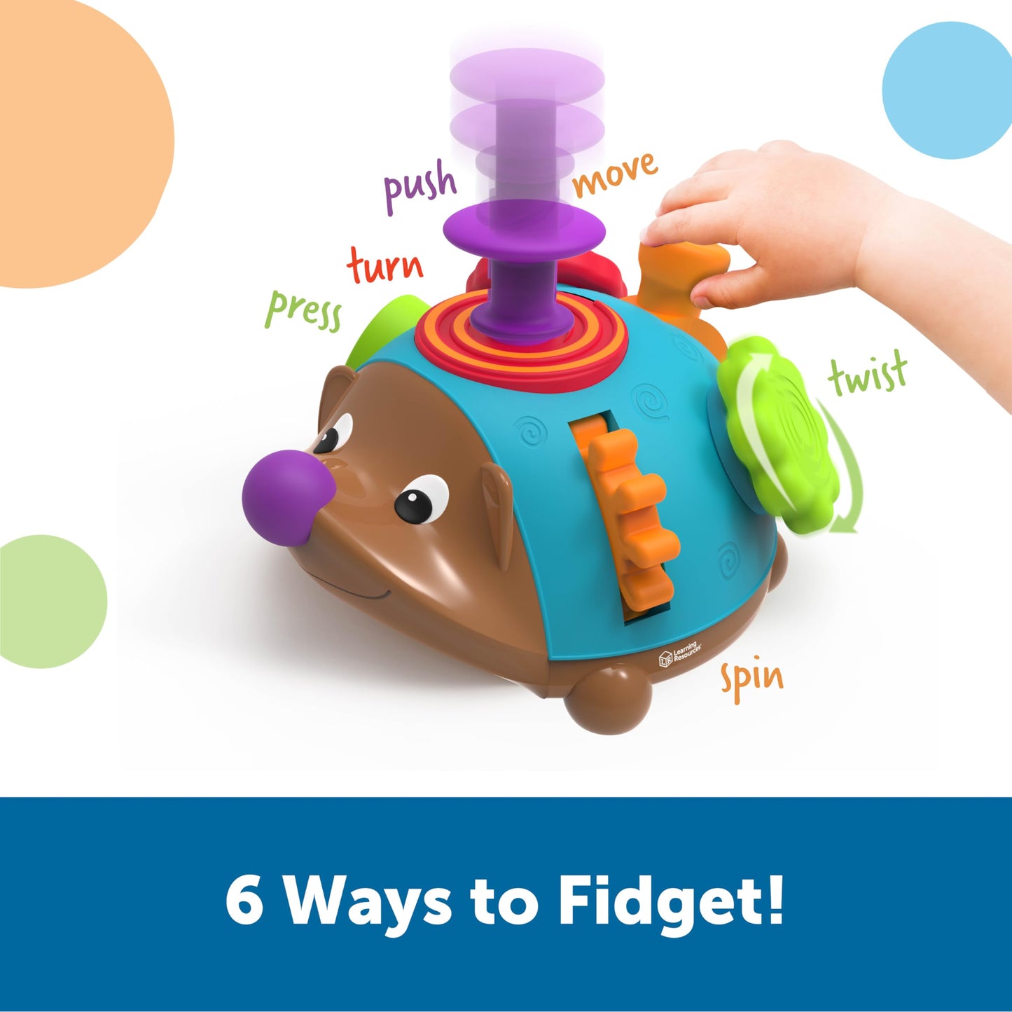 Learning Resources Hedgehog Fine Motor Sensory Toy