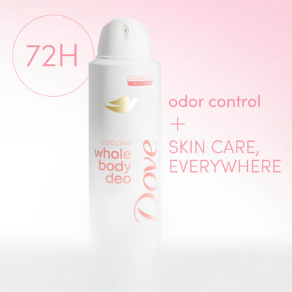 Dove Cooling Spray Deodorant Aluminum Free 4oz