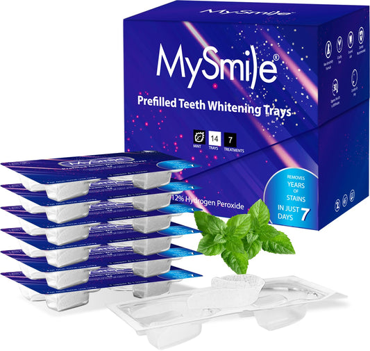 MySmile Teeth Whitening Trays Kit for Sensitive Teeth