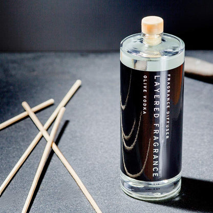 Layered Fragrance Reed Diffuser Set as Home Fragrance Diffusers Made in Japan Layered Fragrance Reed Diffuser Set as Home Fragrance Diffusers Made in Japan 3.4 Fl Oz (Champagne)