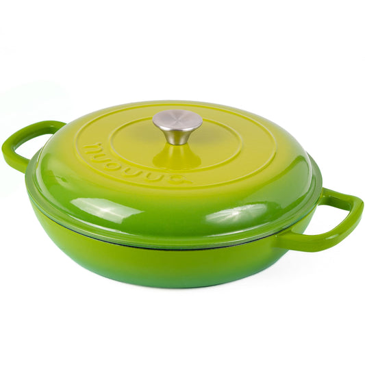 Enamelled Cast Iron Dutch Oven, 3.7-Quart