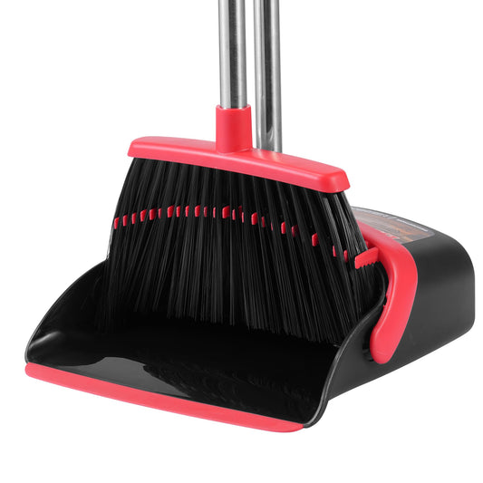 BSKLIN Broom and Dustpan Set for Cleaning