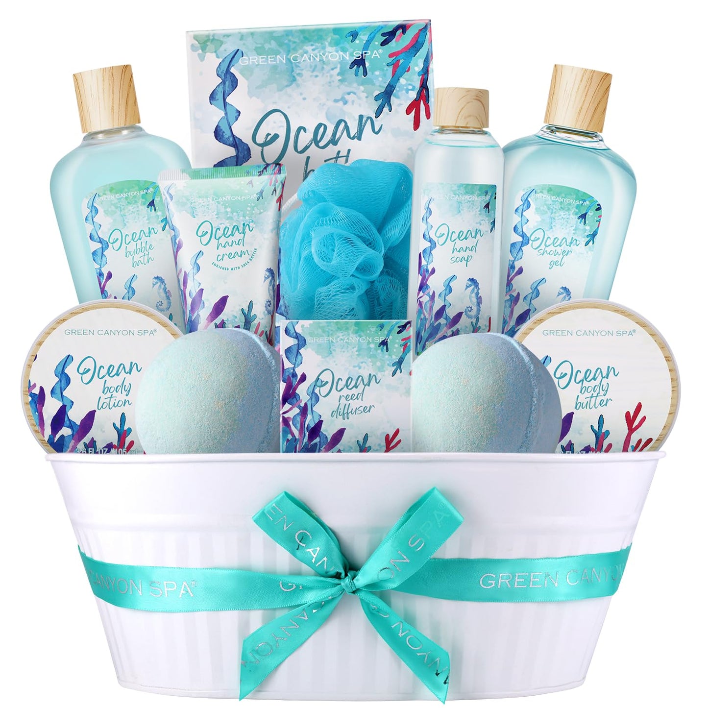 Ocean Spa Gift Basket Set for Women