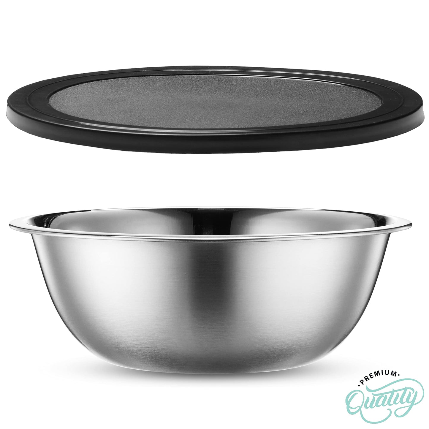 WHYSKO 10-Piece Stainless Steel Mixing Bowl Set