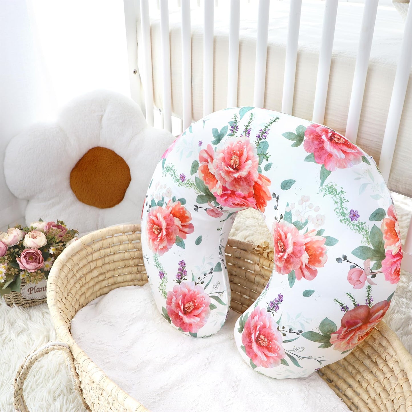 Pea Pod Nursing Pillow Cover for Breastfeeding