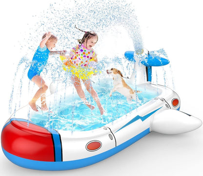 Inflatable 3-in-1 Kiddie Pool for Toddlers