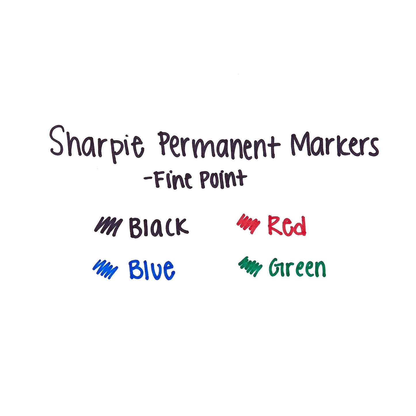 SHARPIE Extreme Permanent Markers, Fine Point, Black