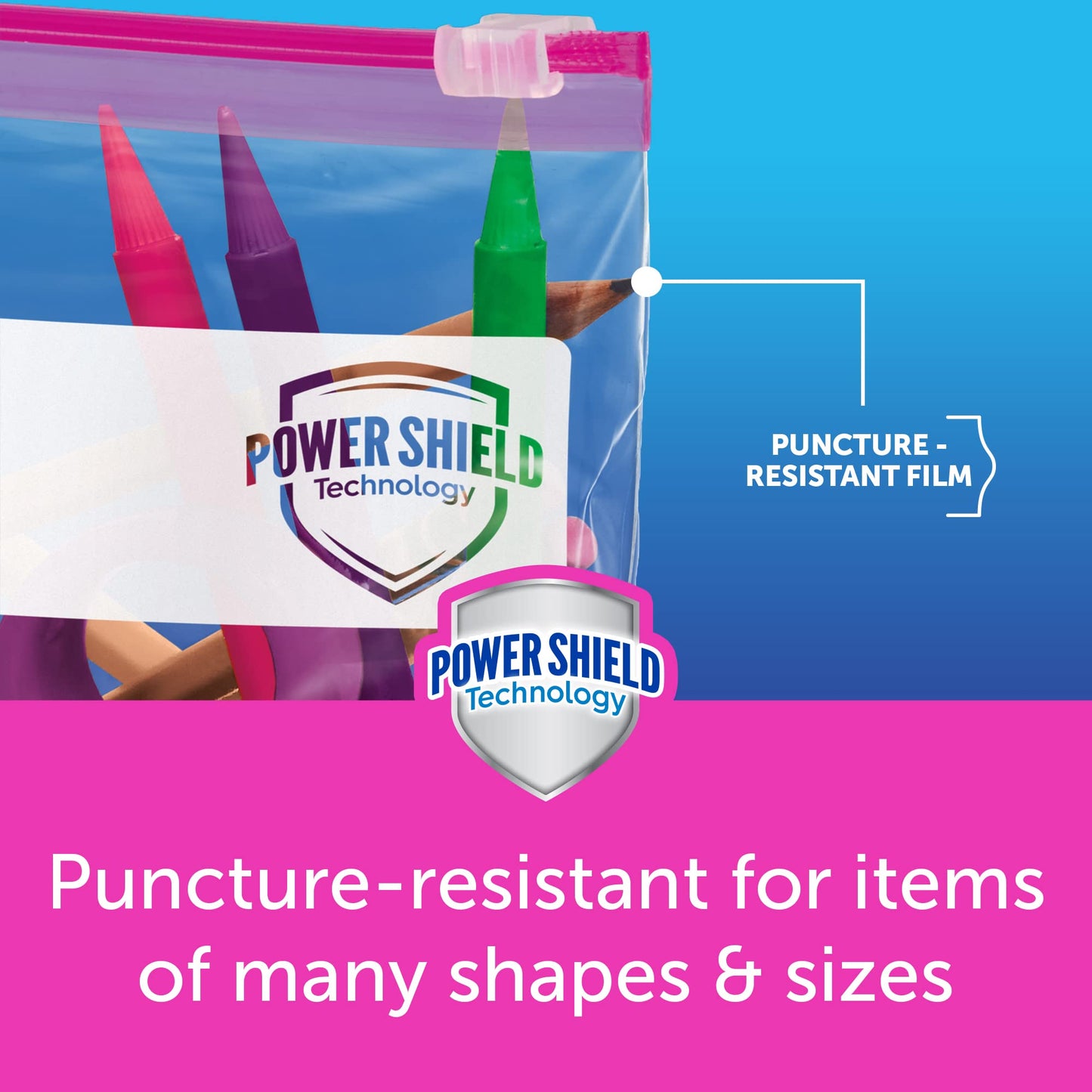 104 Pack Ziploc Gallon Slider Storage Bags
