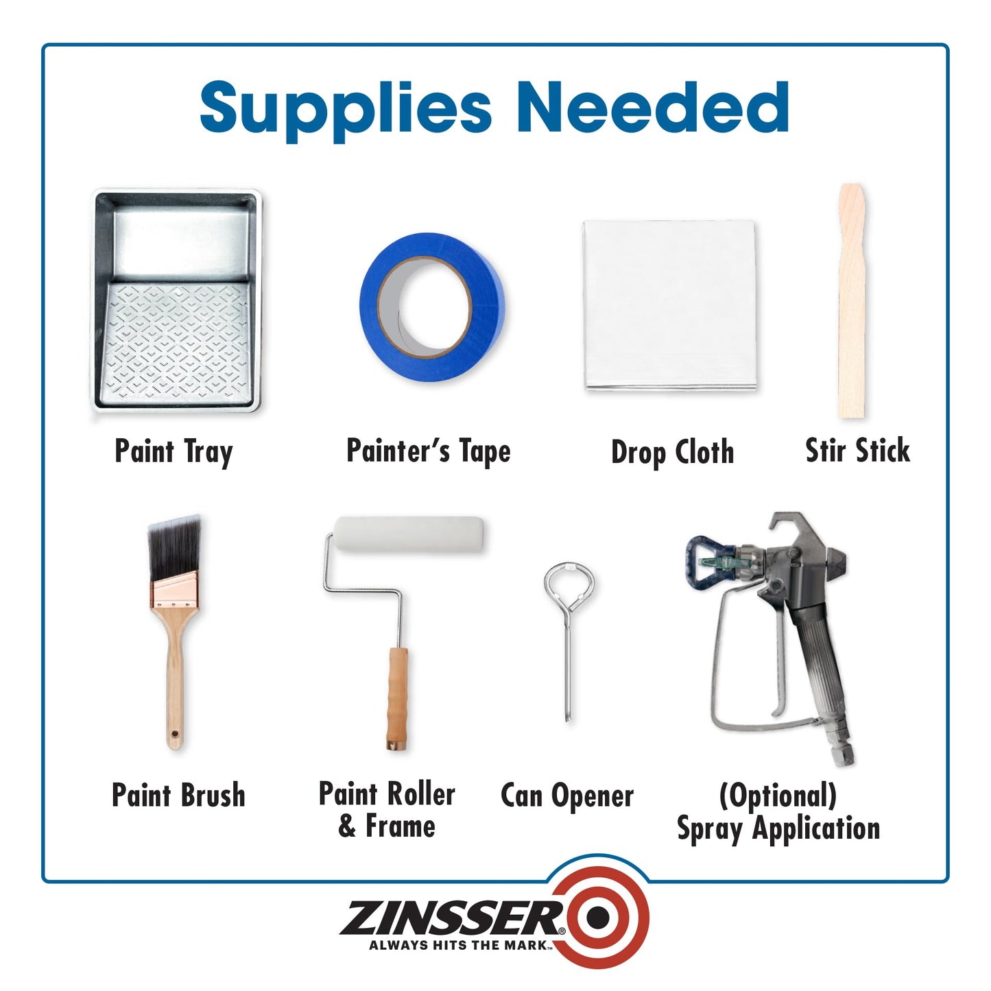 4 Pack Zinsser Multi-Purpose Primer and Sealer, Quart