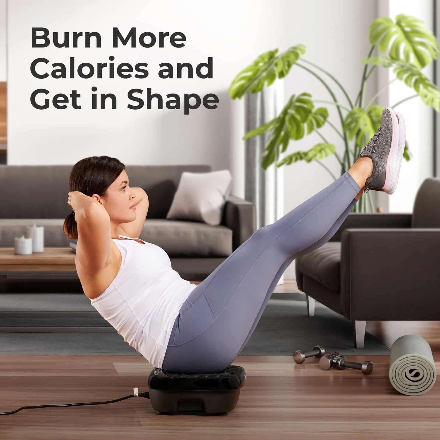 LifePro Vibration Plate for Muscle Toning & Recovery