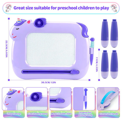 Magnetic Drawing Board for Toddlers 2-3 Years