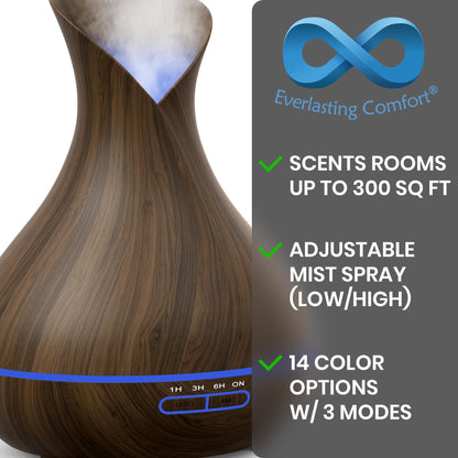 400ml Everlasting Comfort Essential Oil Diffuser