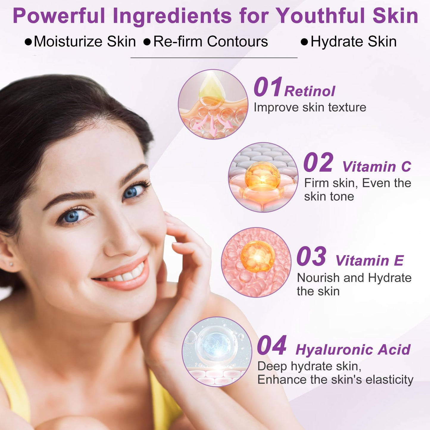Gentle Anti-Aging Skin Care Set for Women