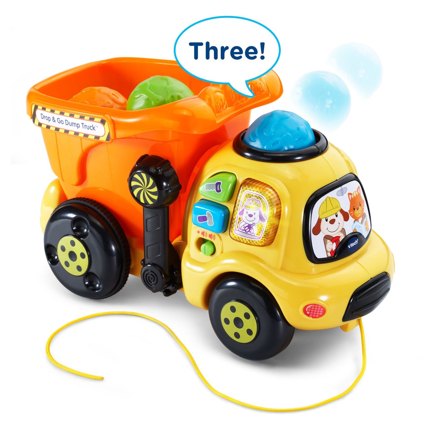 VTech Drop and Go Dump Truck Toy for Kids