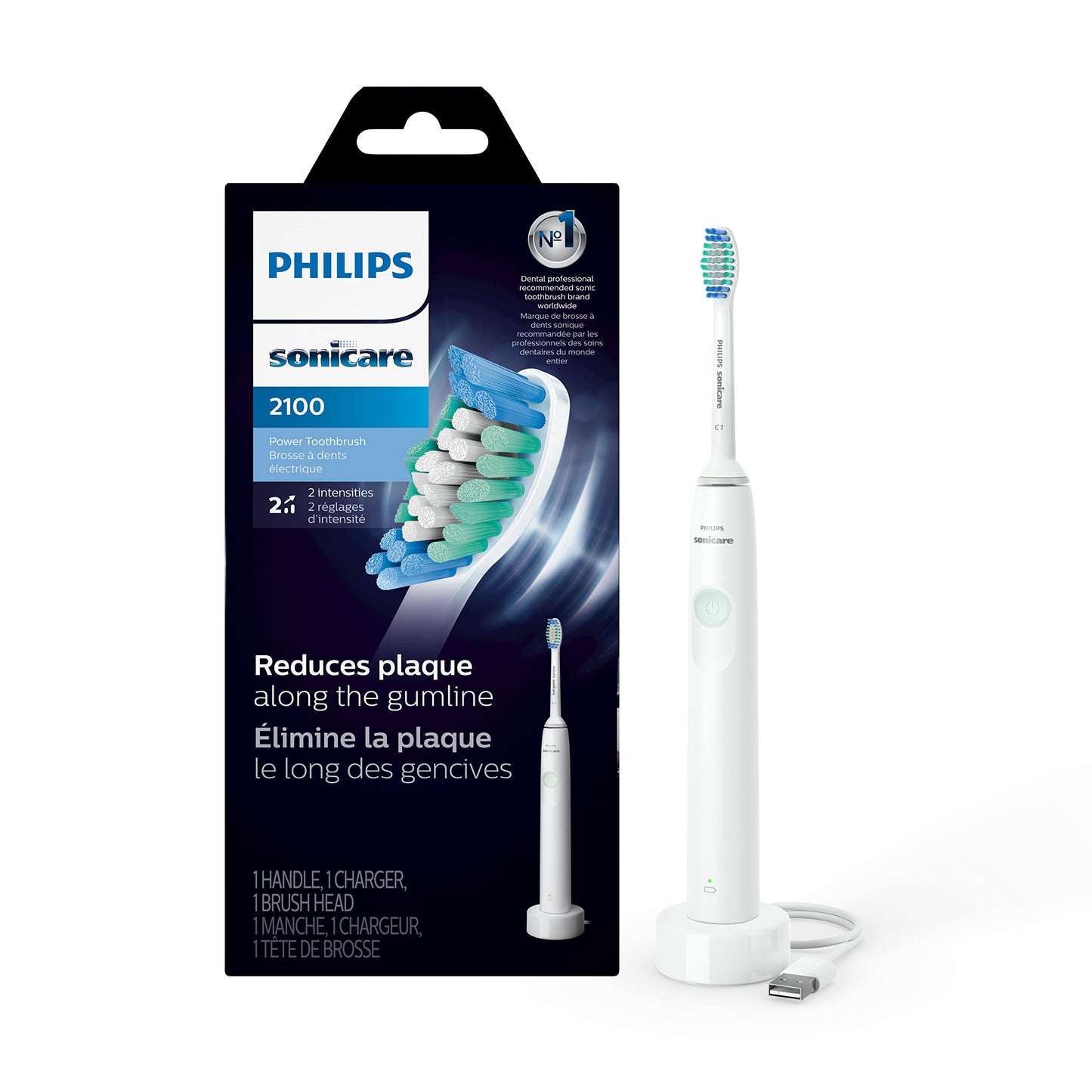 Philips Sonicare 2100 Rechargeable Electric Toothbrush