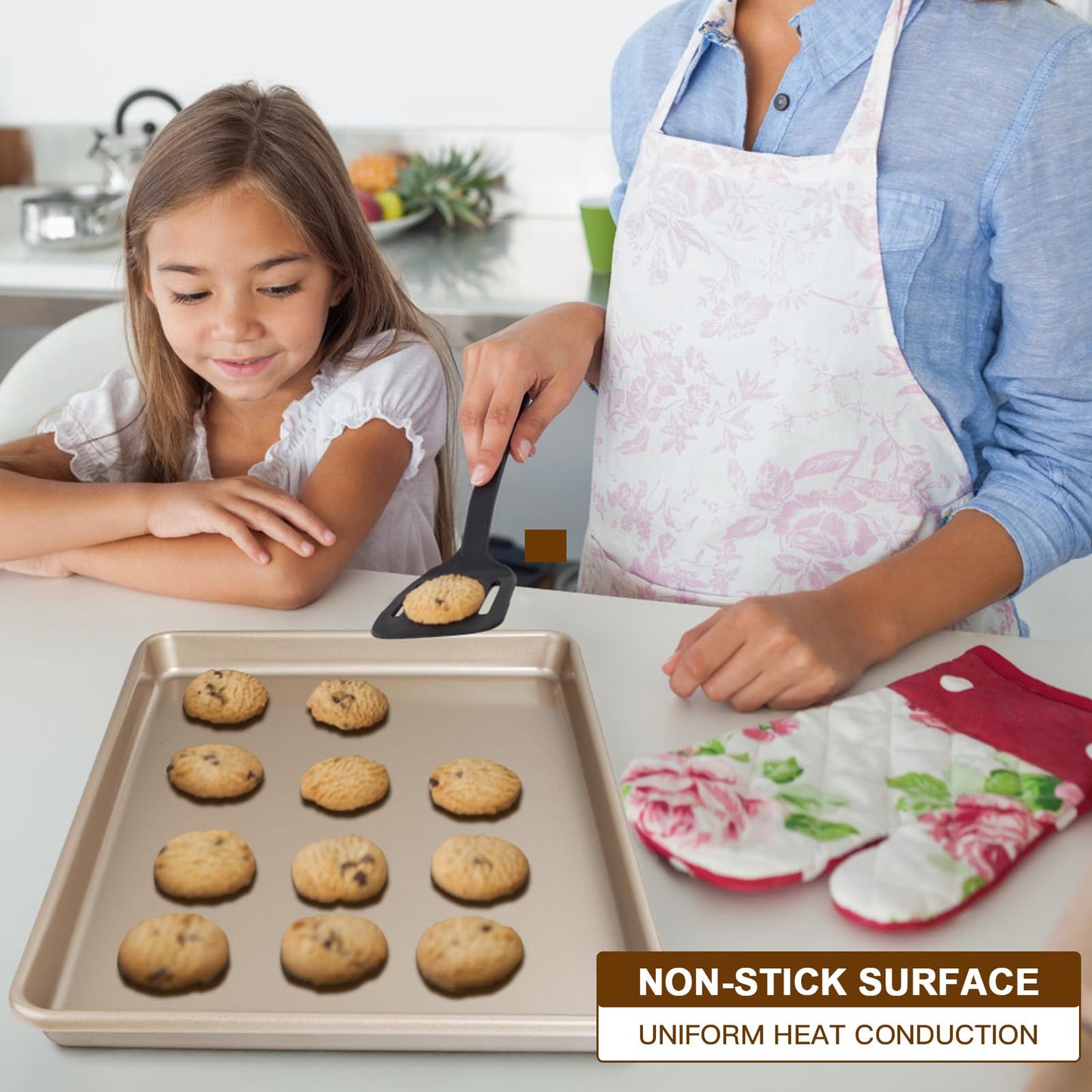 Nonstick Baking Sheet Pan Set of 3