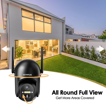 SEHMUA 2K Wireless Outdoor Security Camera
