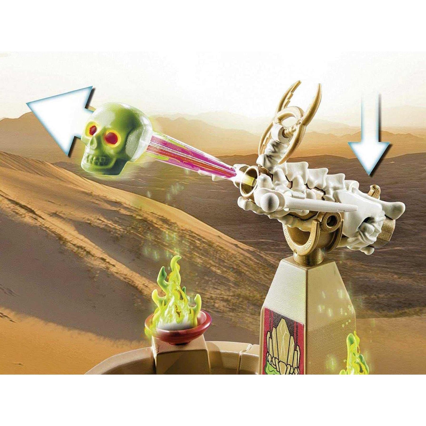 Playmobil Skeleton Army Temple Toy Set