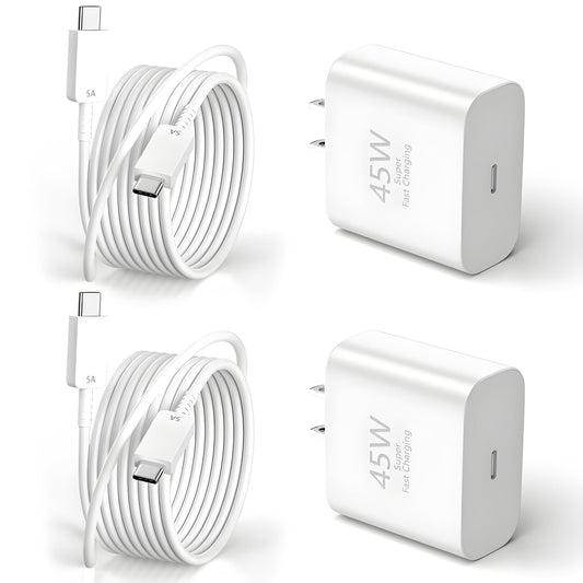 Belcompany 45W USB C Charger with 10ft Cable