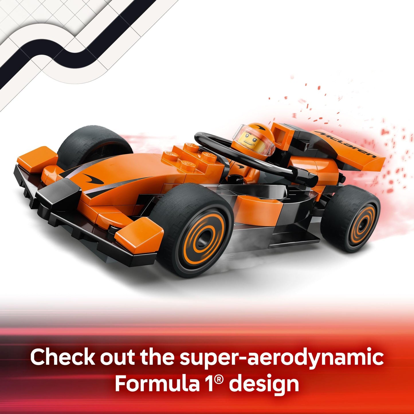 LEGO McLaren F1 Race Car Building Kit