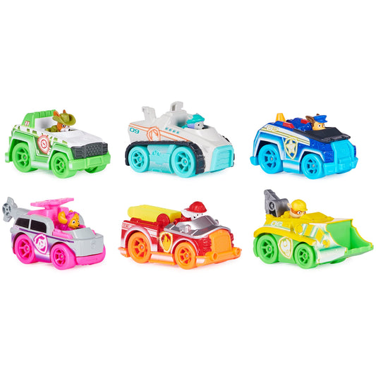 6-Pack Paw Patrol Die-Cast Toy Vehicle Set