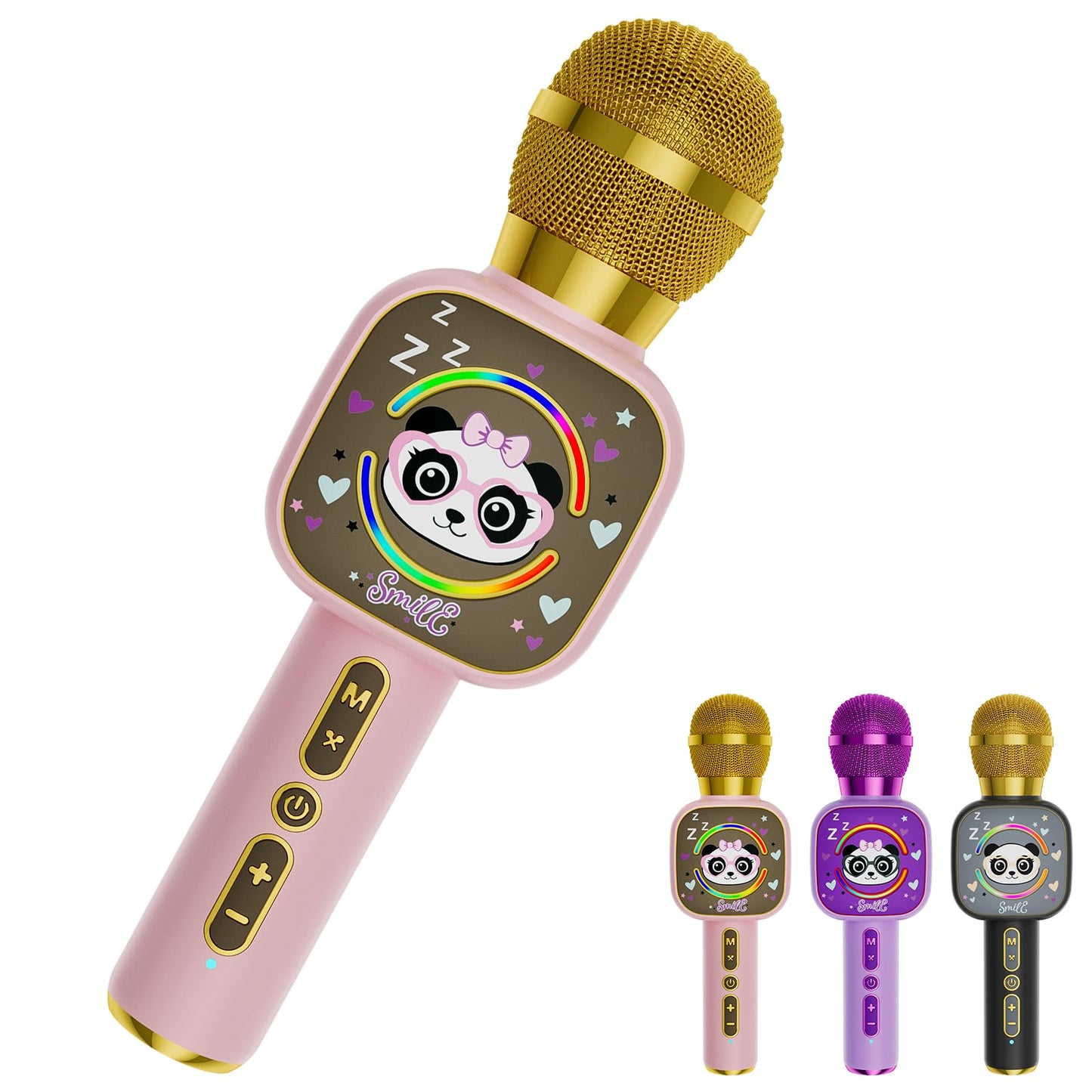 Qnxoat r Bluetooth Karaoke Microphone Toy for Kids