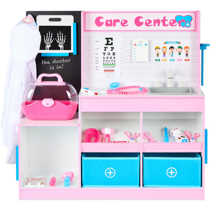 Pretend Play Doctor's Office Toy Set for Kids