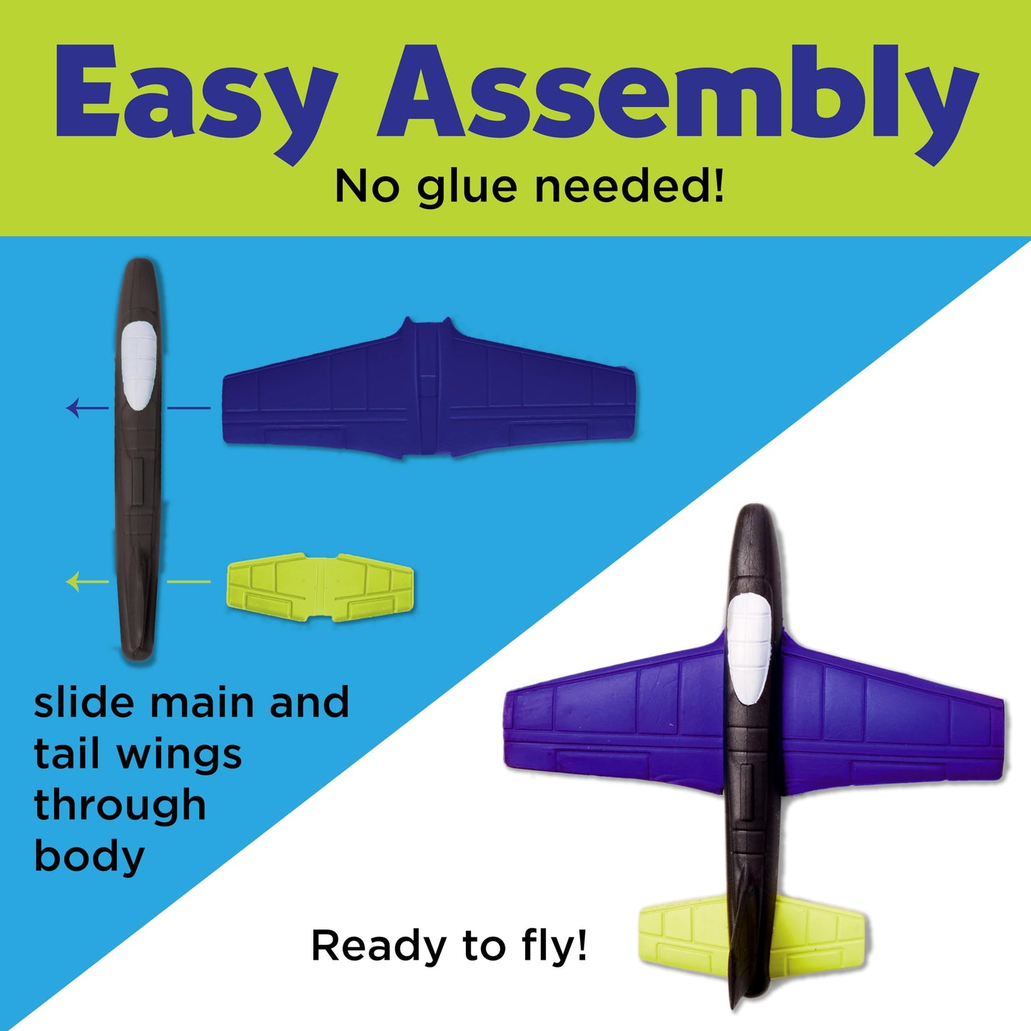 Creativity for Kids Glow-in-the-Dark Foam Fliers