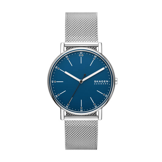 Skagen Men's Silver Mesh Band Watch SKW6904