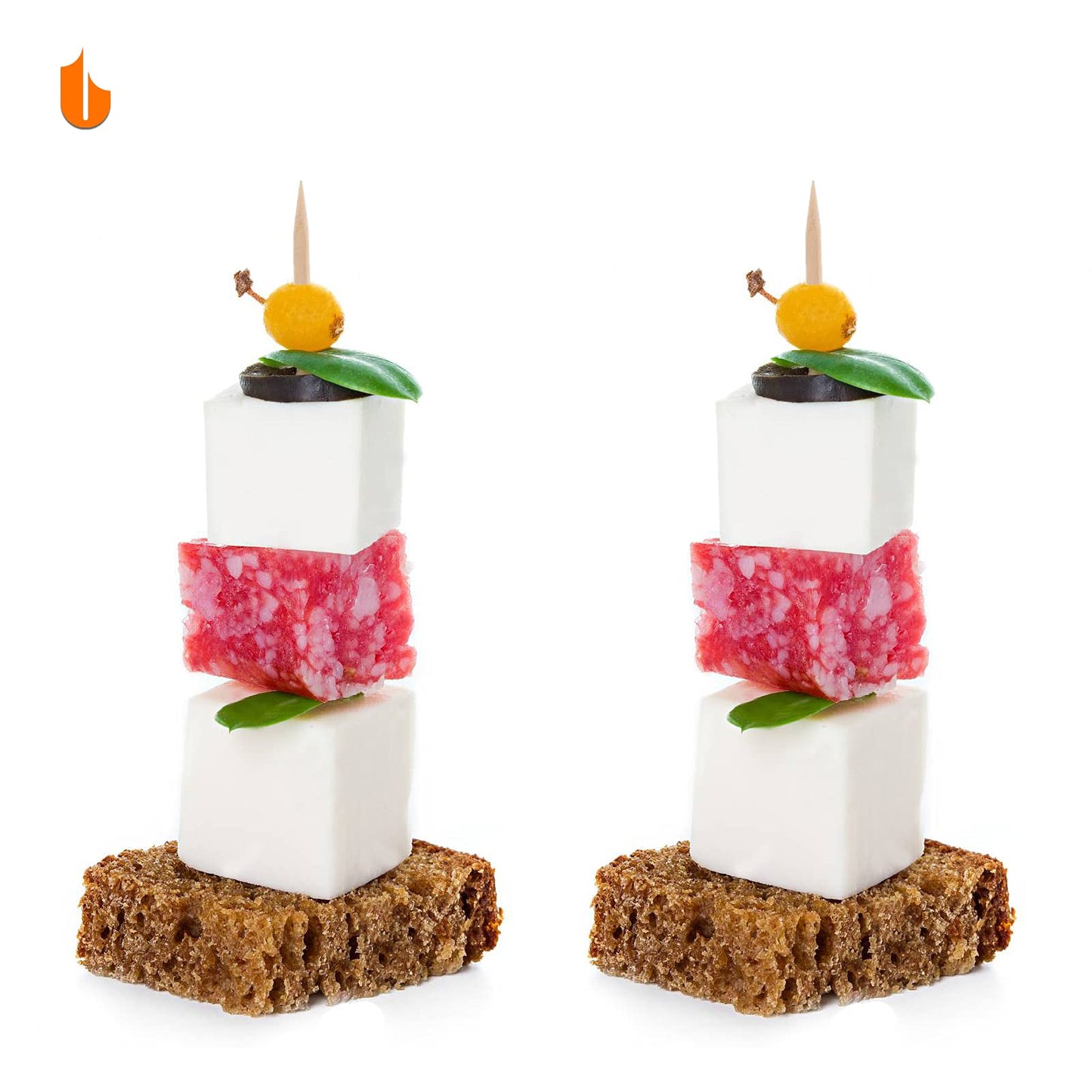 Sturdy Toothpick Holder with 1600 Natural Picks
