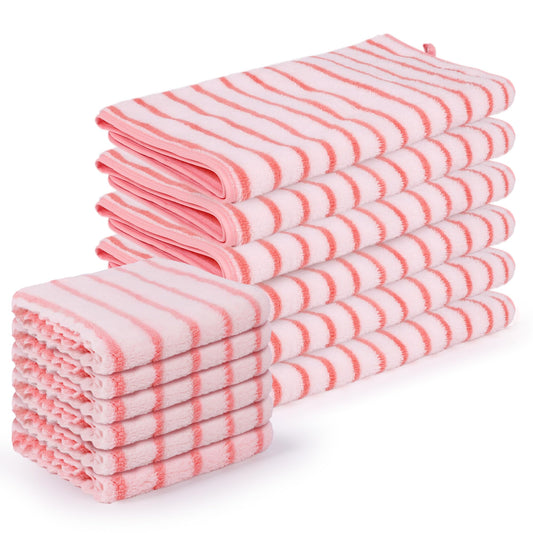 12 PCS Microfiber Kitchen Towels and Cloths Set