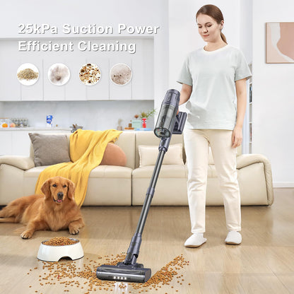 MIUZZY Cordless Vacuum Cleaner with Powerful Suction