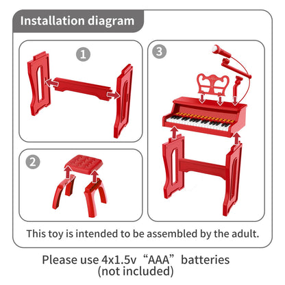 Toy Piano Keyboard for Kids Ages 3-7