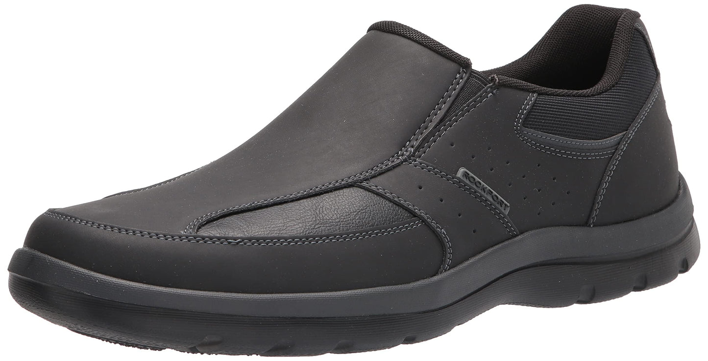 Rockport Men's Get Your Kicks Slip-On Black Loafer 8 M (D)-8 M