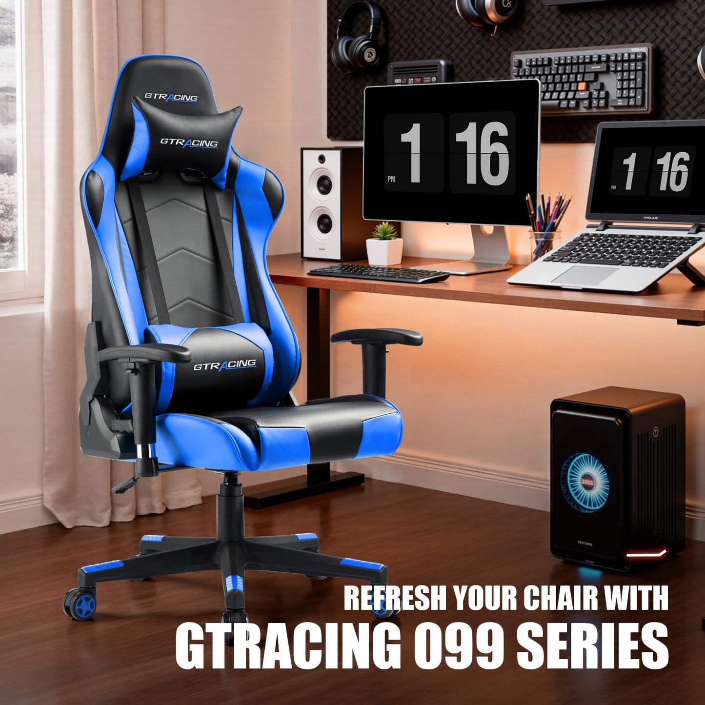 GTRACING Ergonomic Gaming Chair with Lumbar Support