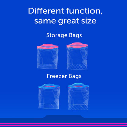 Ziploc Gallon Freezer Bags, 120 Count