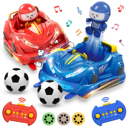 Remote Control Bumper Car Set for Kids