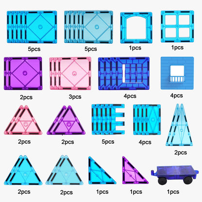 Magnetic Building Blocks for Kids Age 3-8
