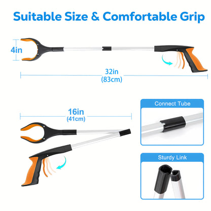 32" Heavy Duty Reacher Tool for Seniors