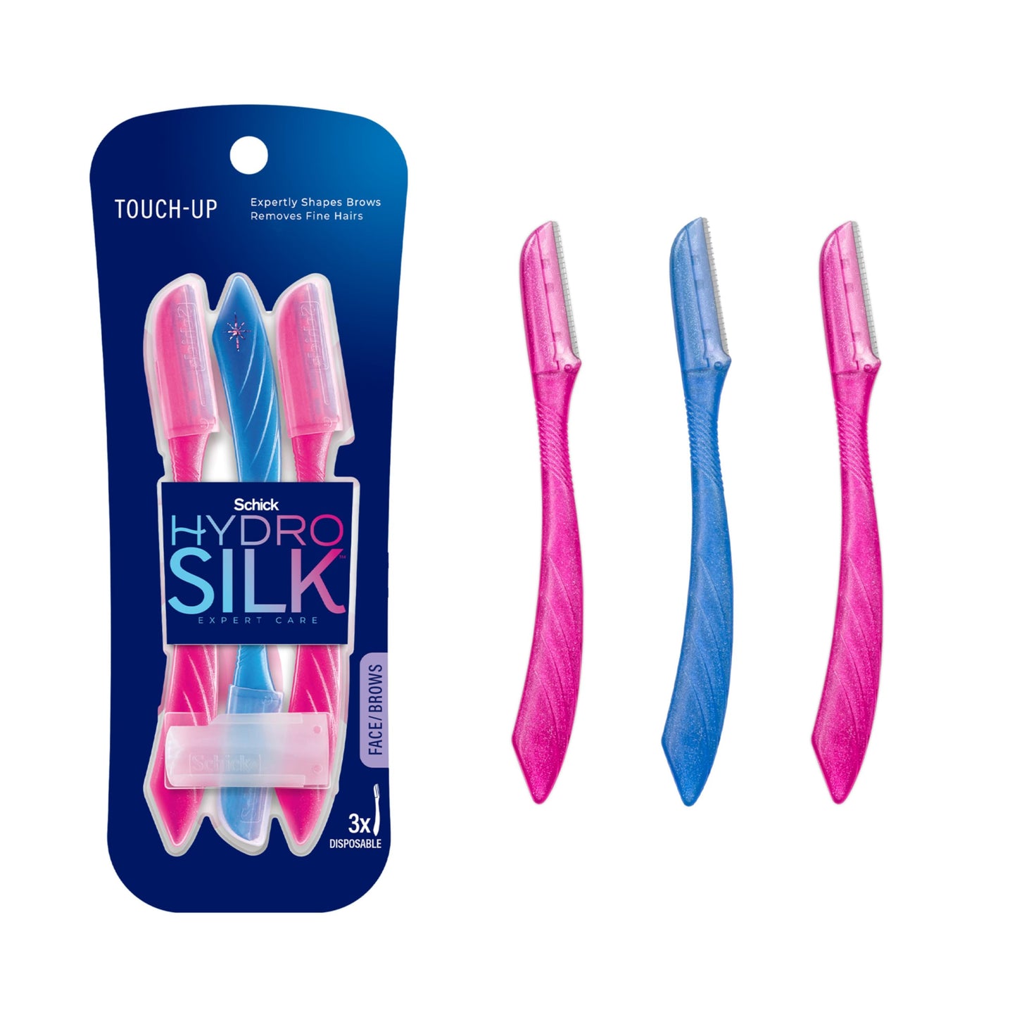 Schick Hydro Silk Dermaplaning Tool, 3ct