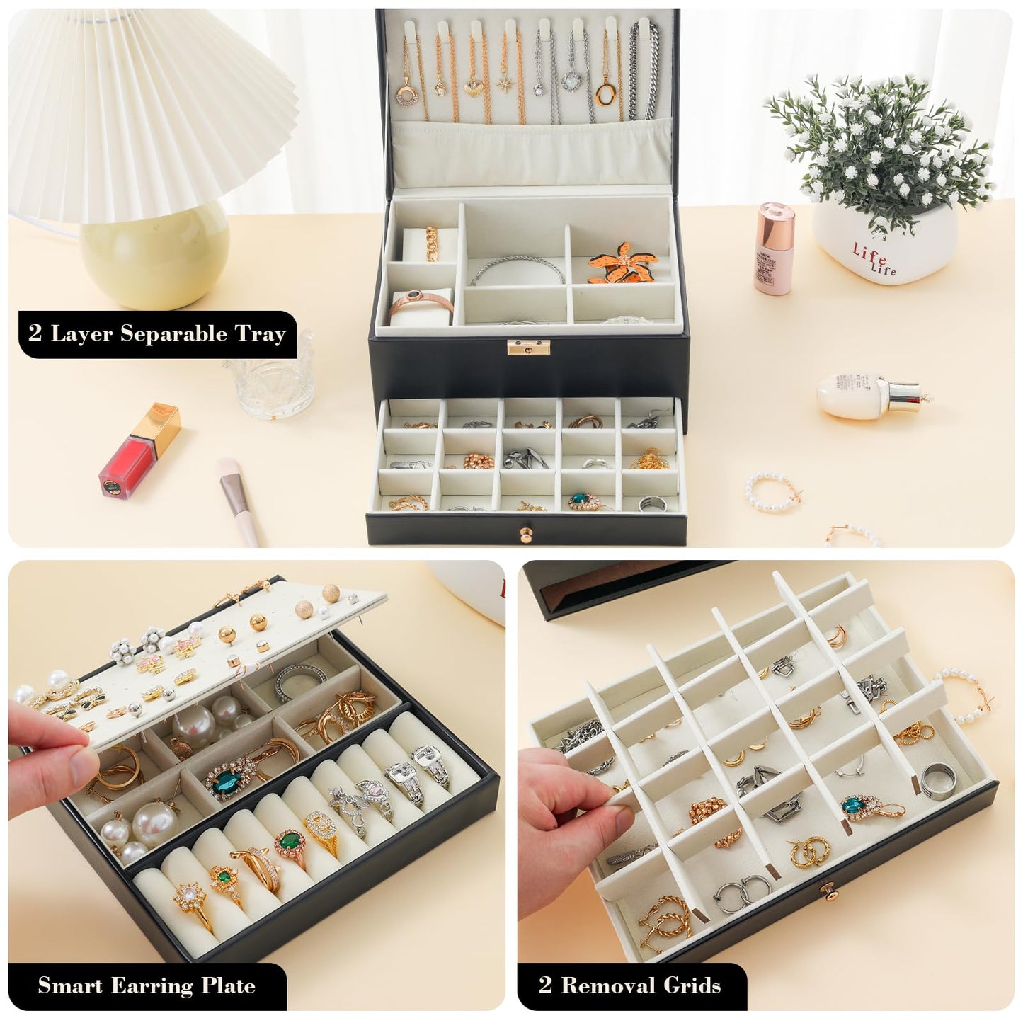 3-Layer Jewelry Organizer by Xilitata