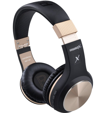 Riwbox Bluetooth Over-Ear Headphones with Microphone