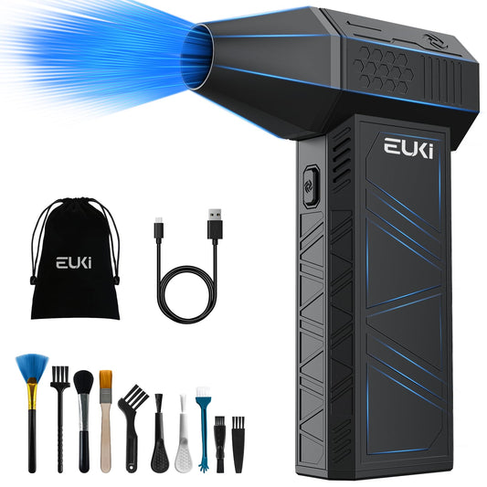 EUKI Cordless Electric Air Duster for Cleaning