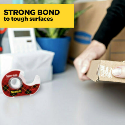 Scotch Super-Hold Tape 1.5" x 650" Roll