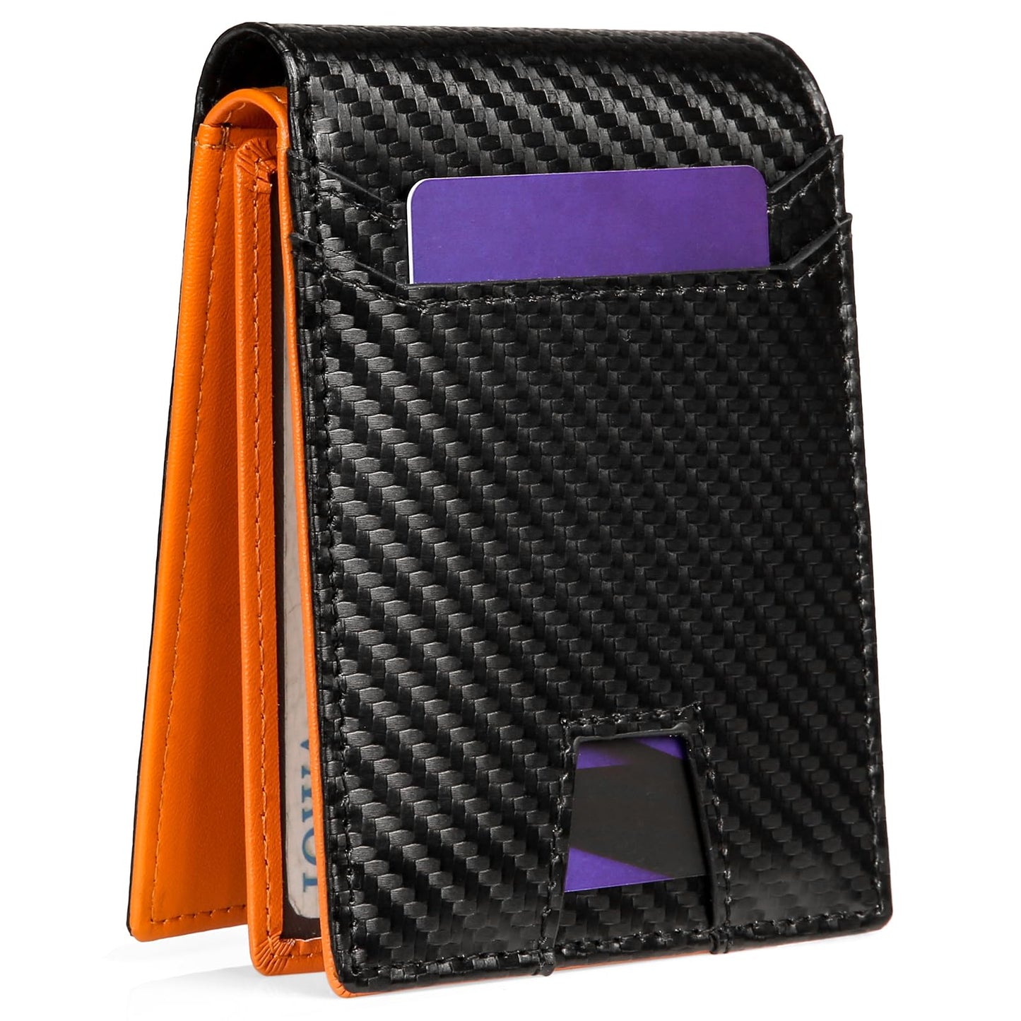 RFID Blocking Leather Wallet for Men