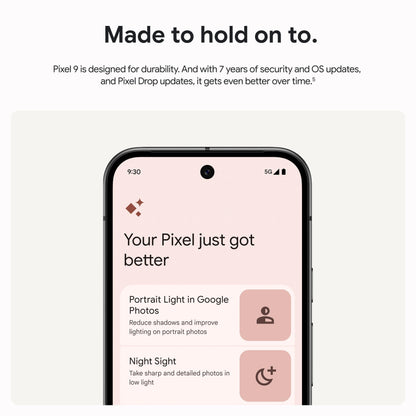 Google Pixel 9 Unlocked Smartphone with Advanced Camera