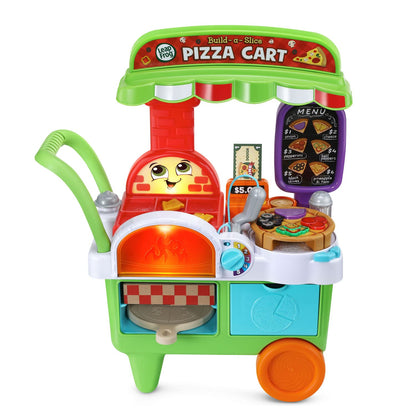LeapFrog Build-a-Slice Pizza Cart for Kids