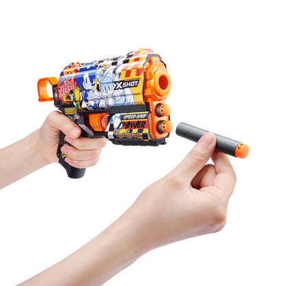 X-Shot Skins Flux - Sonic Super Speed (2 Pack + 16 Darts)