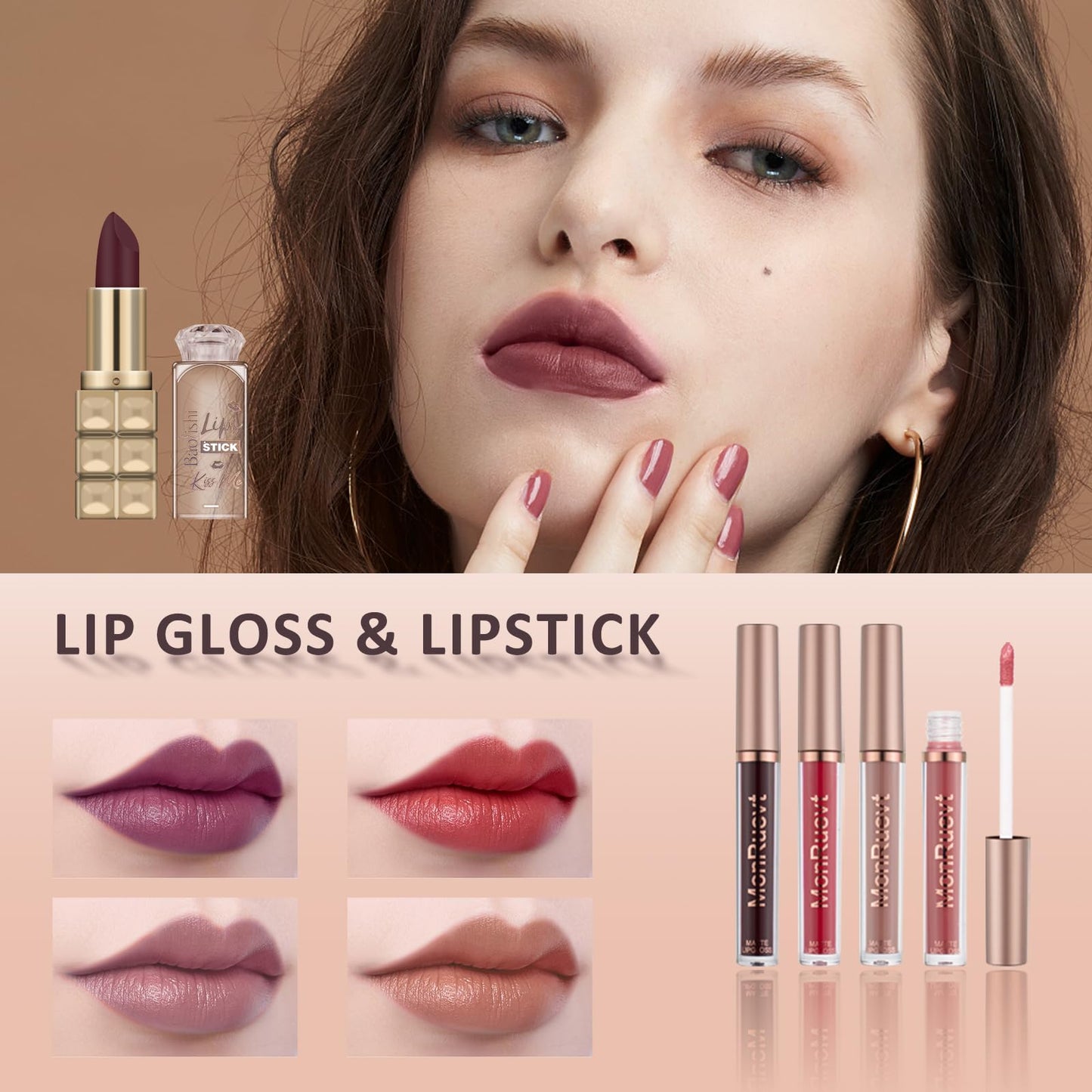 Teen Makeup Kit Set - Eyeshadow, Foundation, Gift